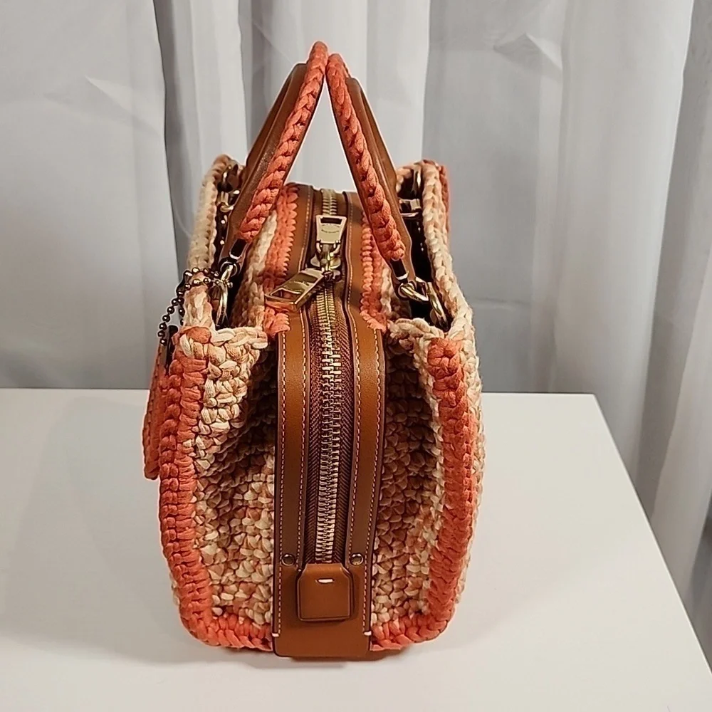 NWT Coach Rogue 20 With Crochet - Picture 5 of 17